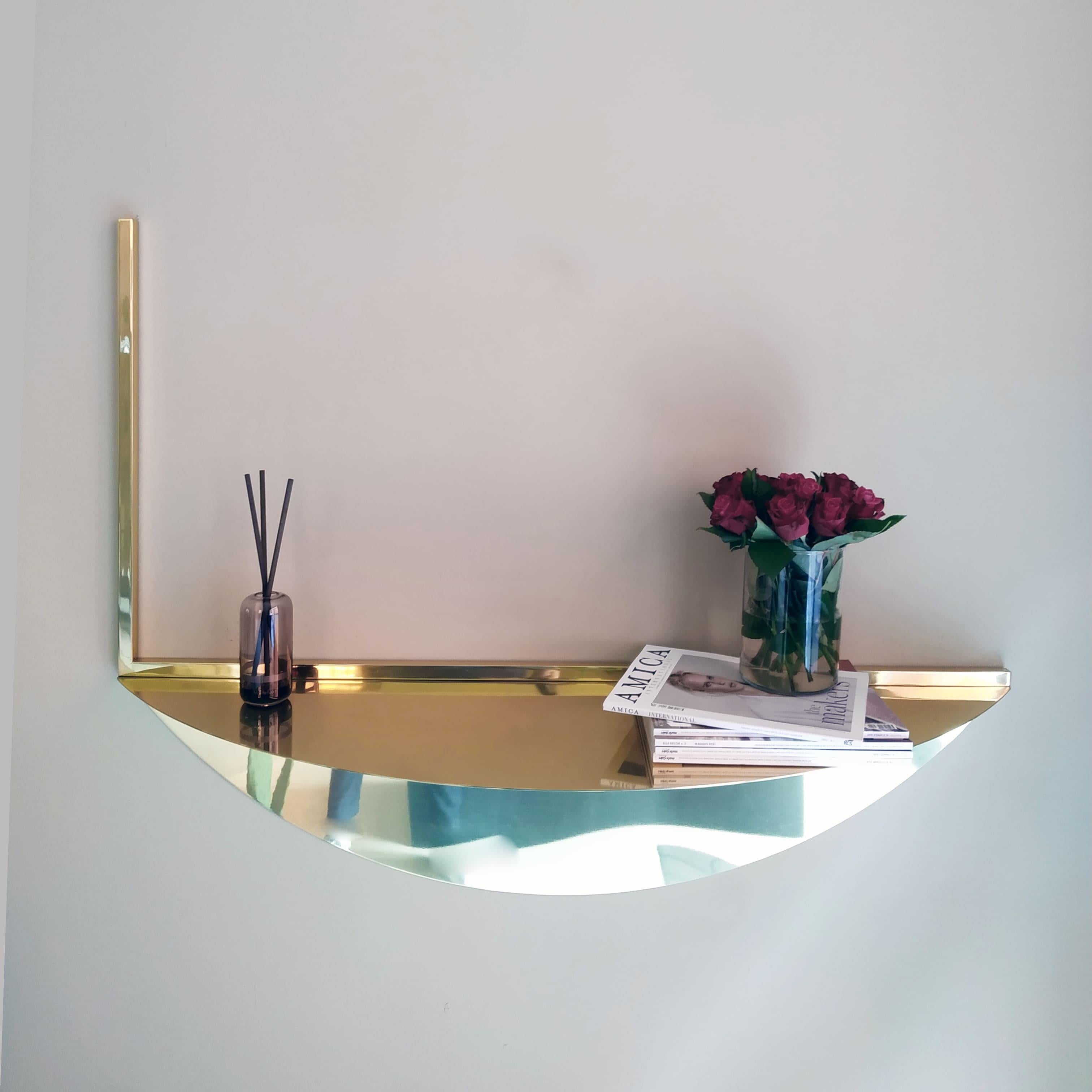 Contemporary Wall-mounted metal Console 