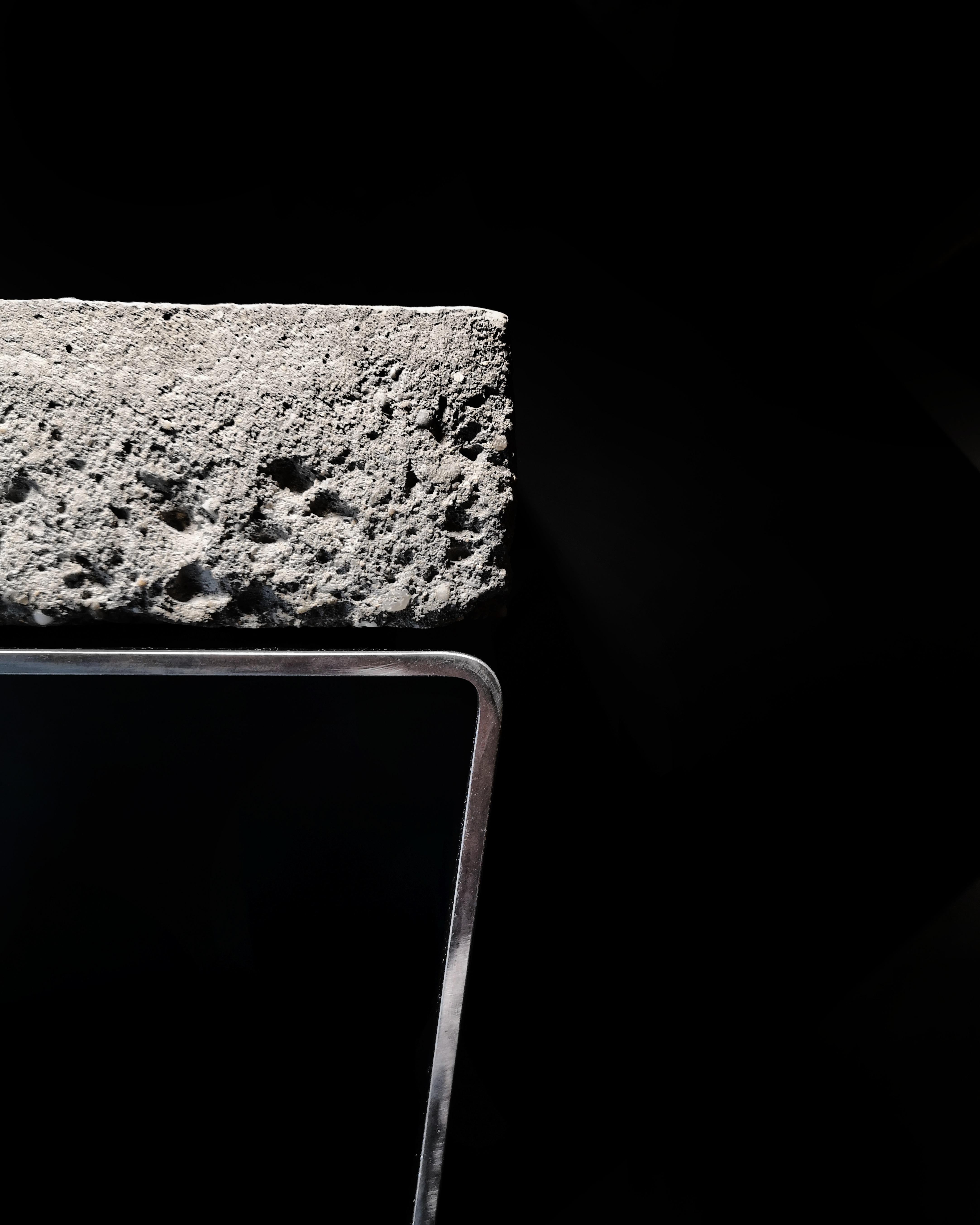 THE LINE CONCRETE Side Table is the latest version of the iconic table from the premier collection THE LINE created by Baker Street Boys' co-founder and designer, Tomasz Danielec.

It is the G-shaped table made of the combination of the hand crafted