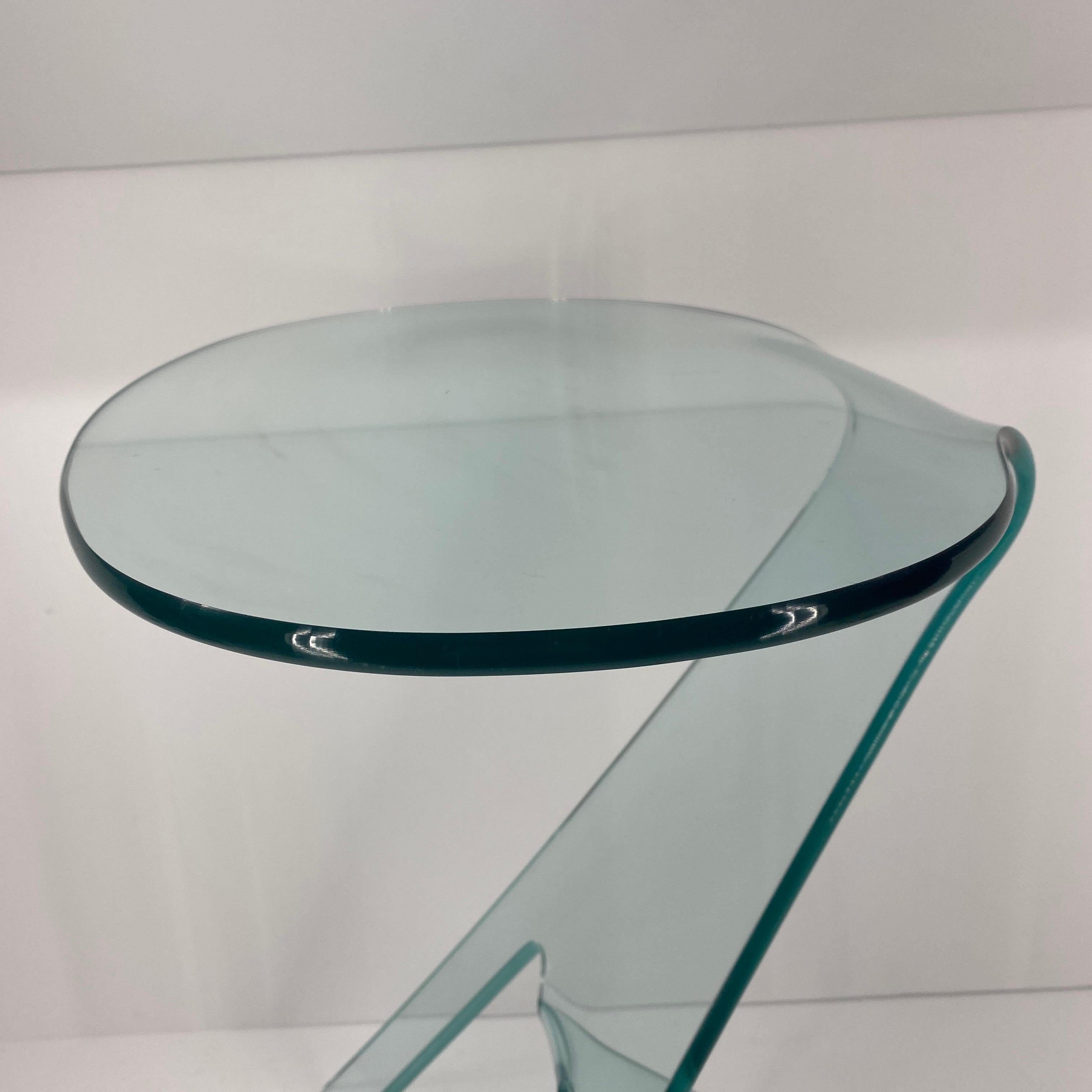 Modern Side Table Designed by Vittorio Livi For FIAM Italy 5