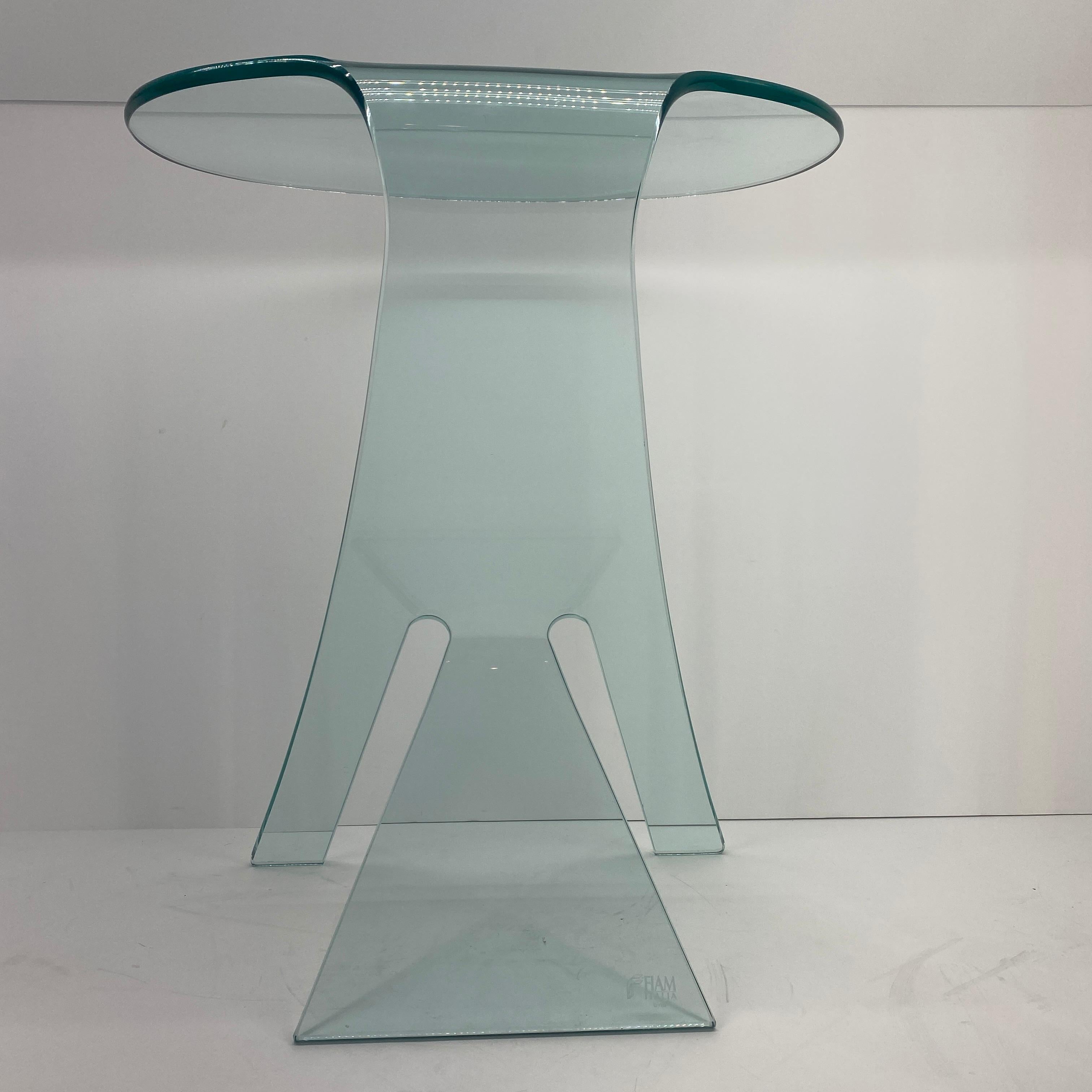 Modern Side Table Designed by Vittorio Livi For FIAM Italy 2