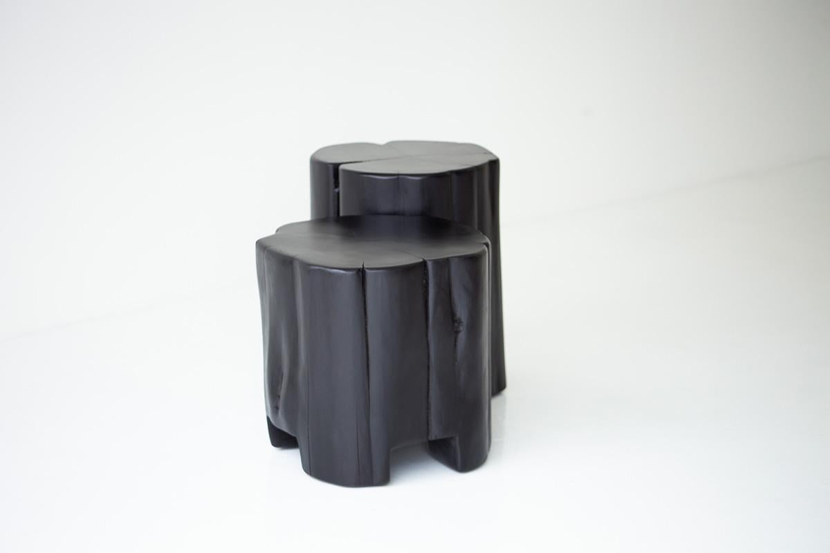 Contemporary Modern Side Table, The Cavern For Sale