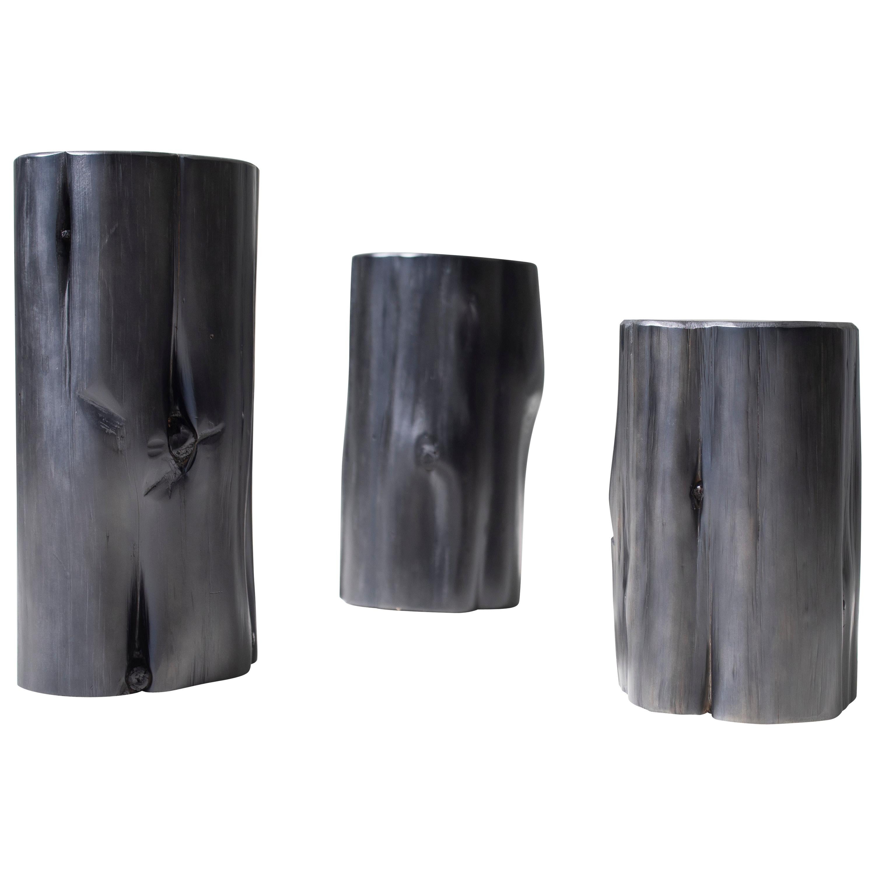 Modern Side Tables, Black