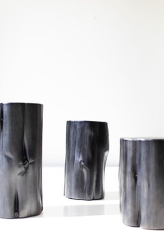 Modern Side Tables, Black