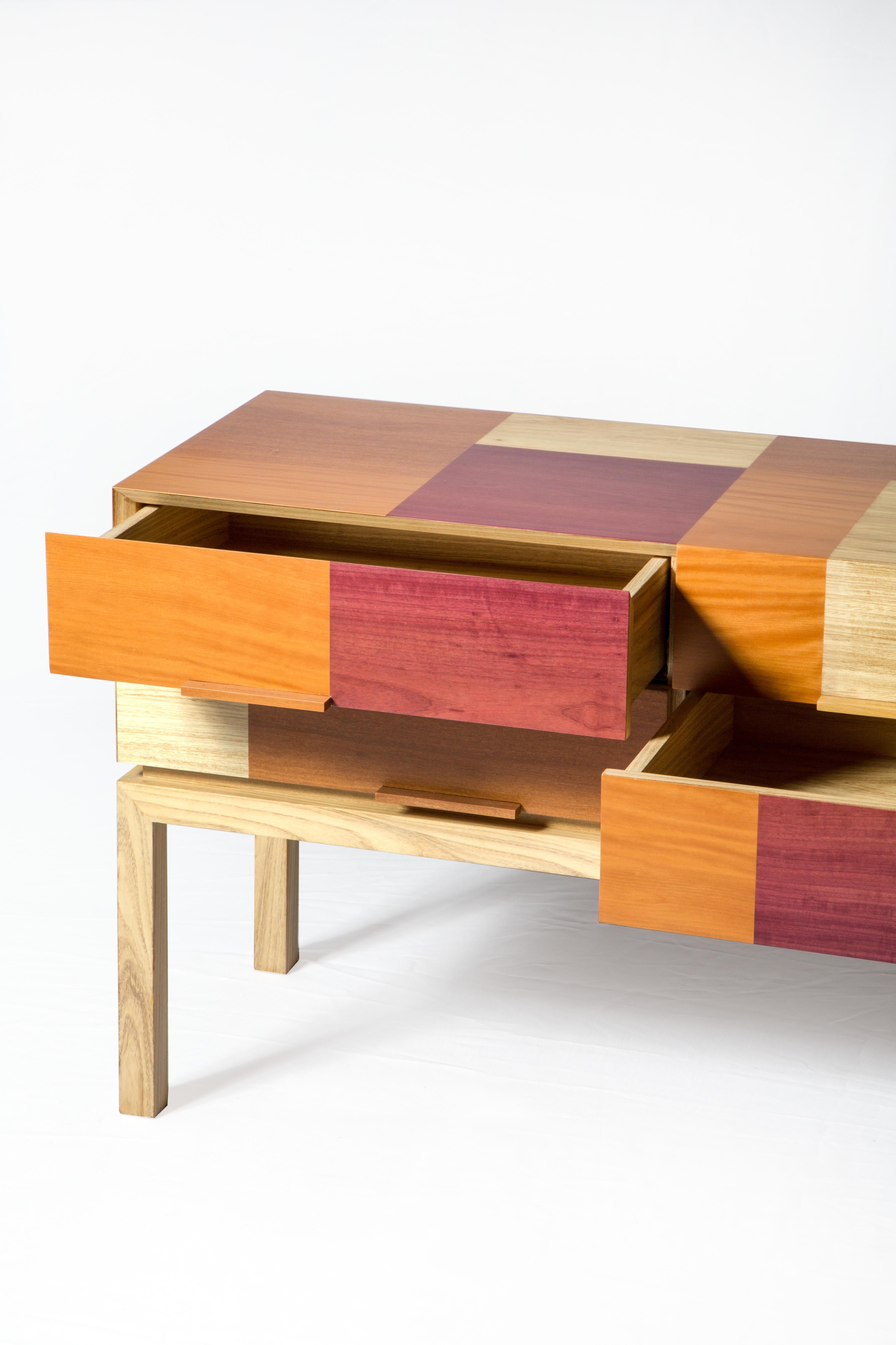 Woodwork Modern Sideboard By Ivan Rezende in Brazilian Wood  For Sale
