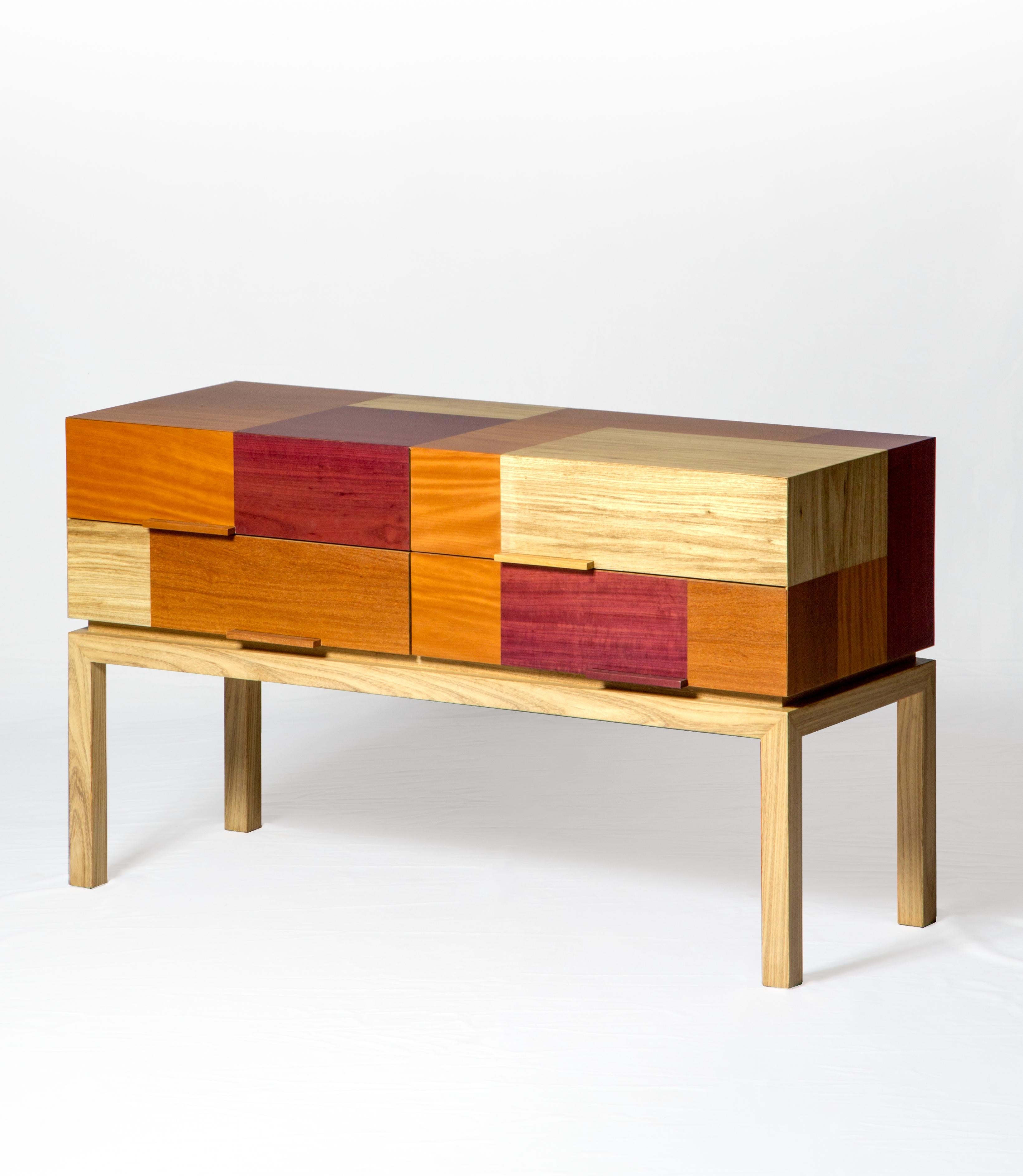 Modern Sideboard By Ivan Rezende in Brazilian Wood  In New Condition For Sale In Colatina, ES