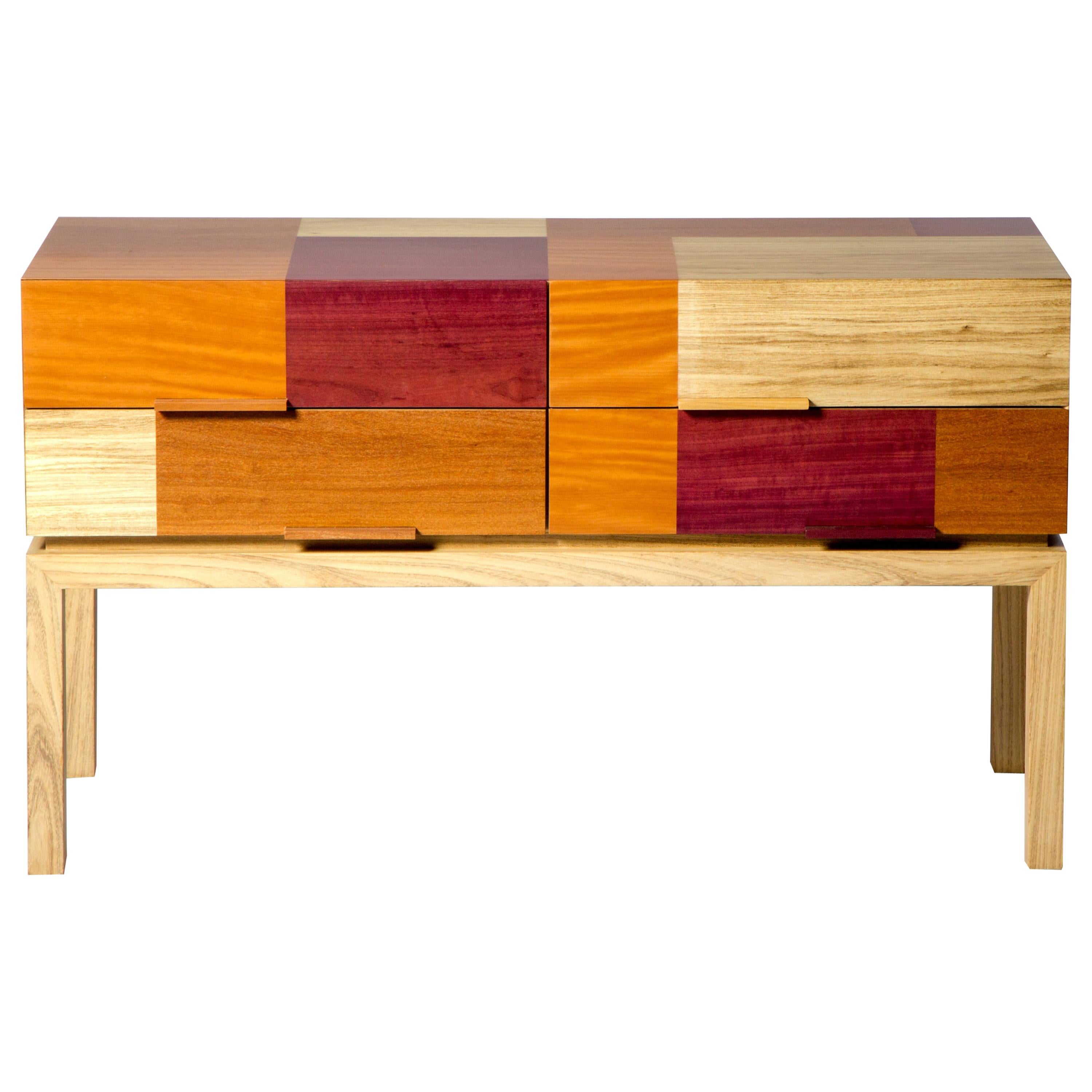 Modern Sideboard By Ivan Rezende in Brazilian Wood  For Sale