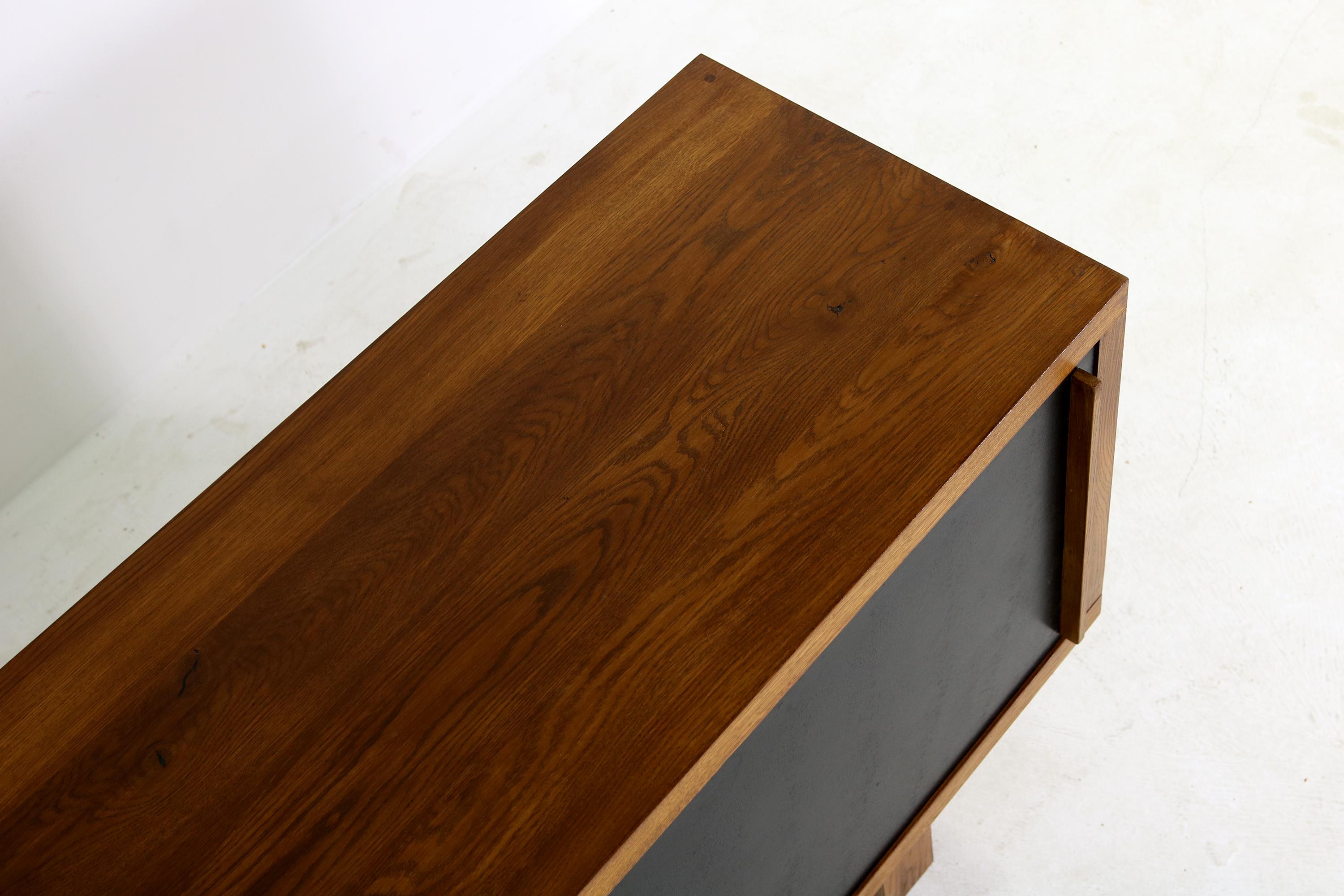 Modern Sideboard Mod. NL63 by Nathan Lindberg in Solid Oak, Contemporary 10