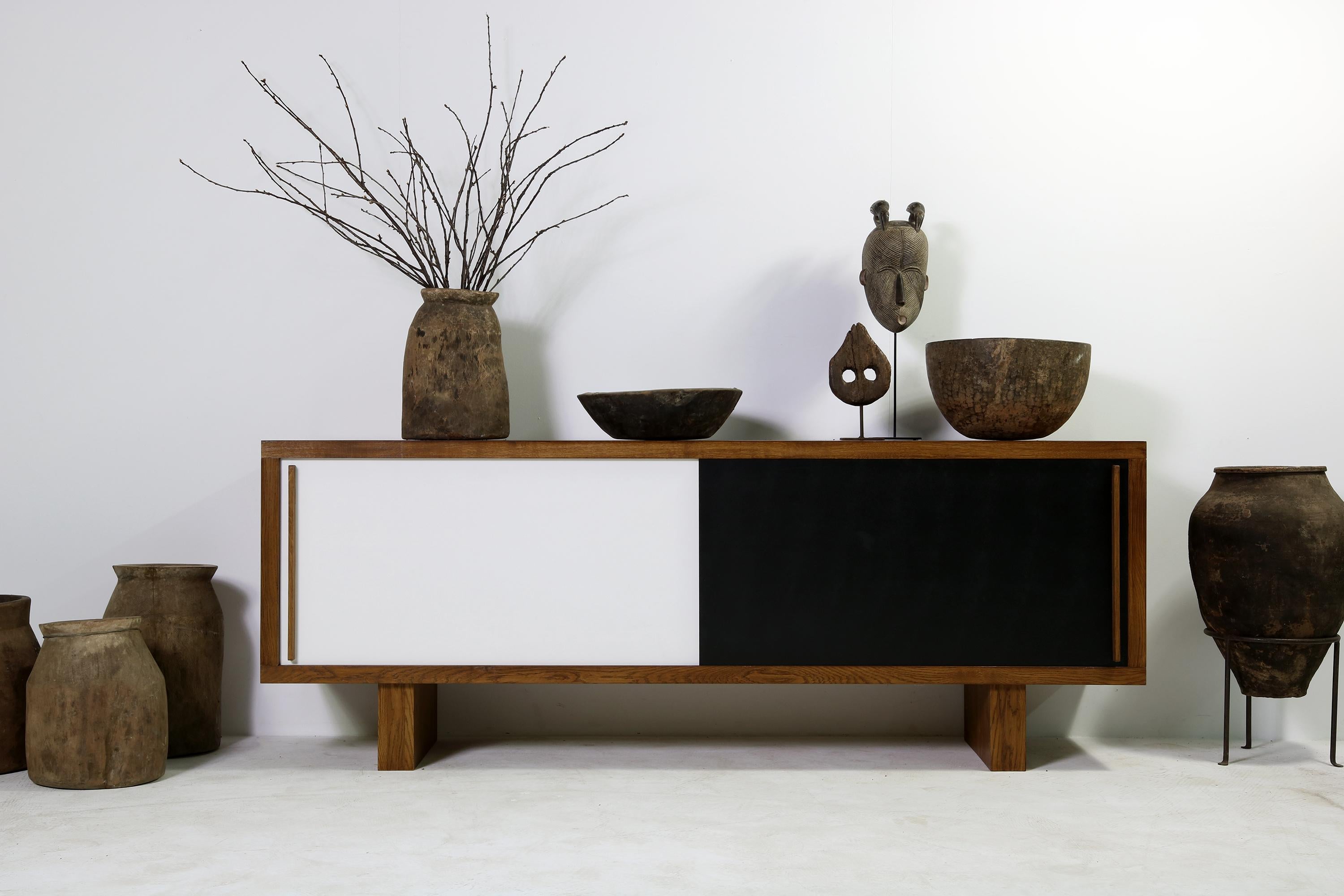 Modern Sideboard Mod. NL63 by Nathan Lindberg in Solid Oak, Contemporary 11
