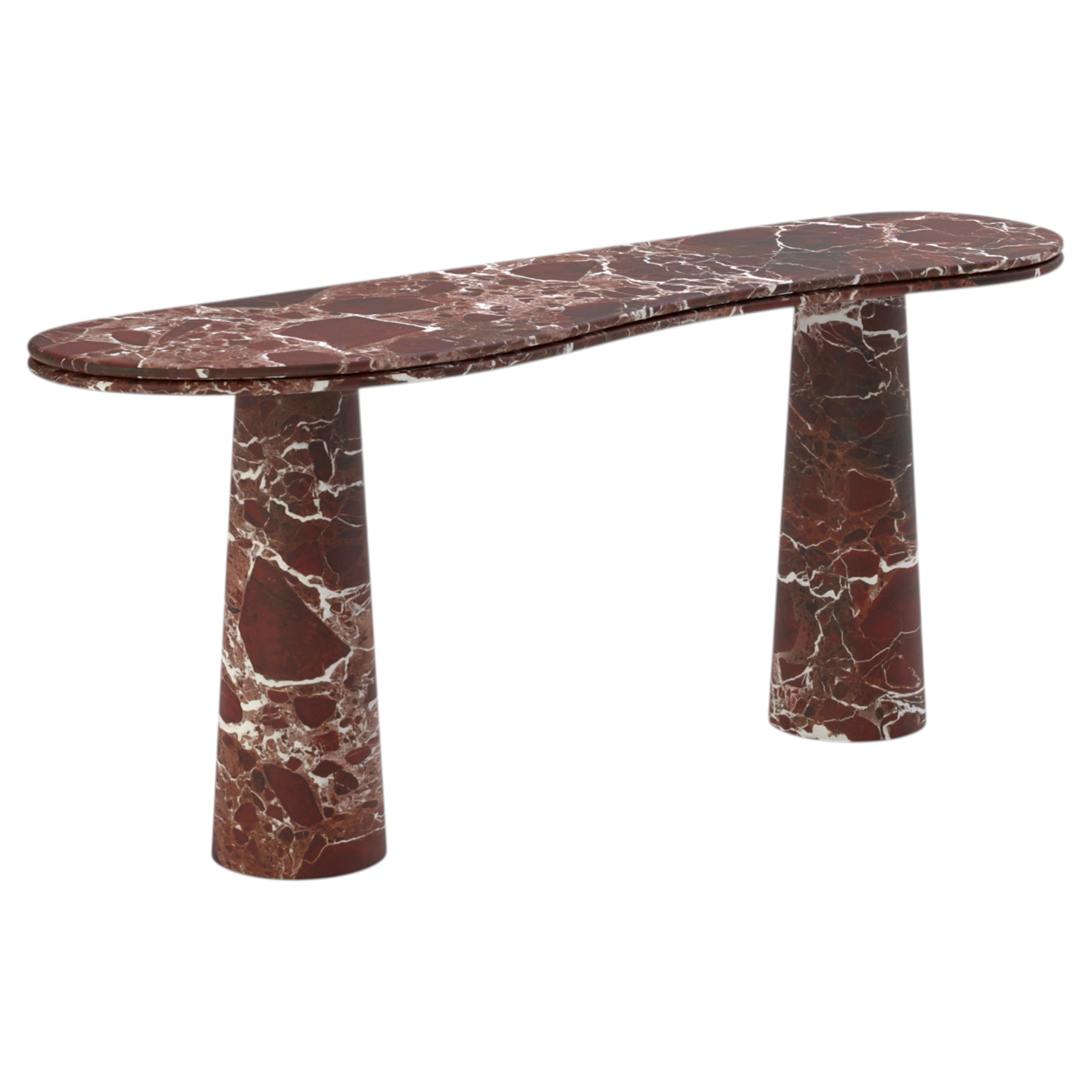 Modern Silhueta Marble Console Table, Handmade in Portugal by Greenapple