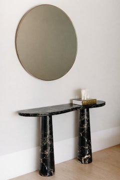 Modern Silhueta Marble Console Table, Port Saint Laurent, Handmade by Greenapple
