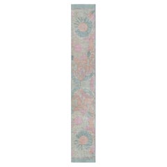 Modern Silk Fragment Runner by Doris Leslie Blau