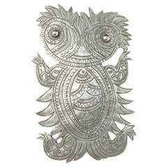 Modern Silver Mythical Animal Brooch, Miao Silversmith, Guizhou, China