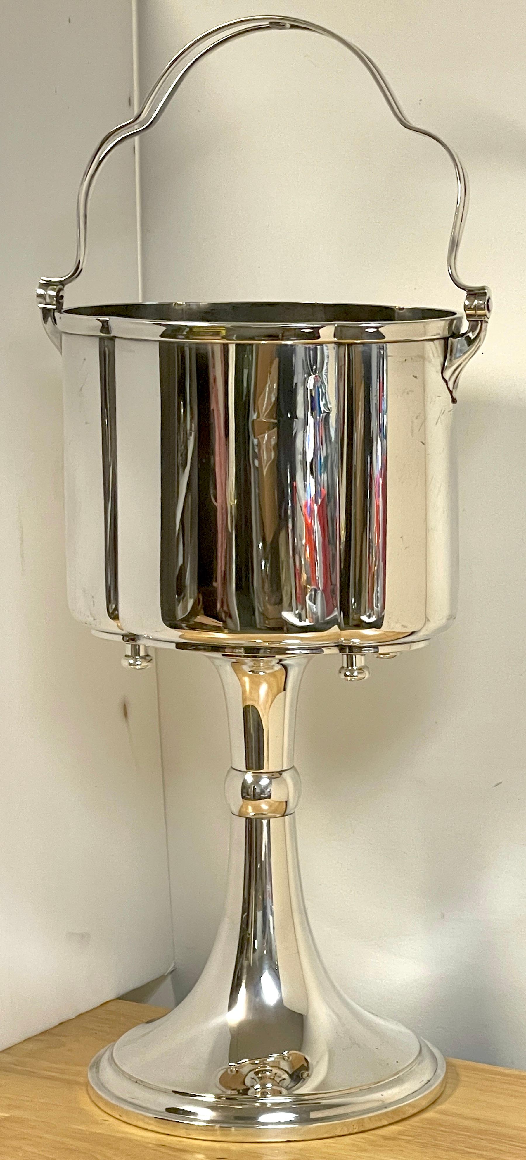 wine chiller bucket with stand