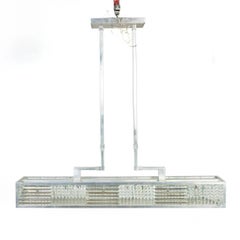 Modern Six Light Rectangular Fixture