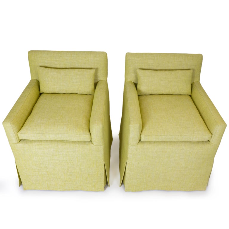 Modern Skirted Dining Room Chairs For Sale at 1stdibs