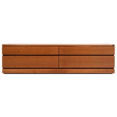 Vintage Modern Skovby Low Sideboard Cabinet, 20th Century