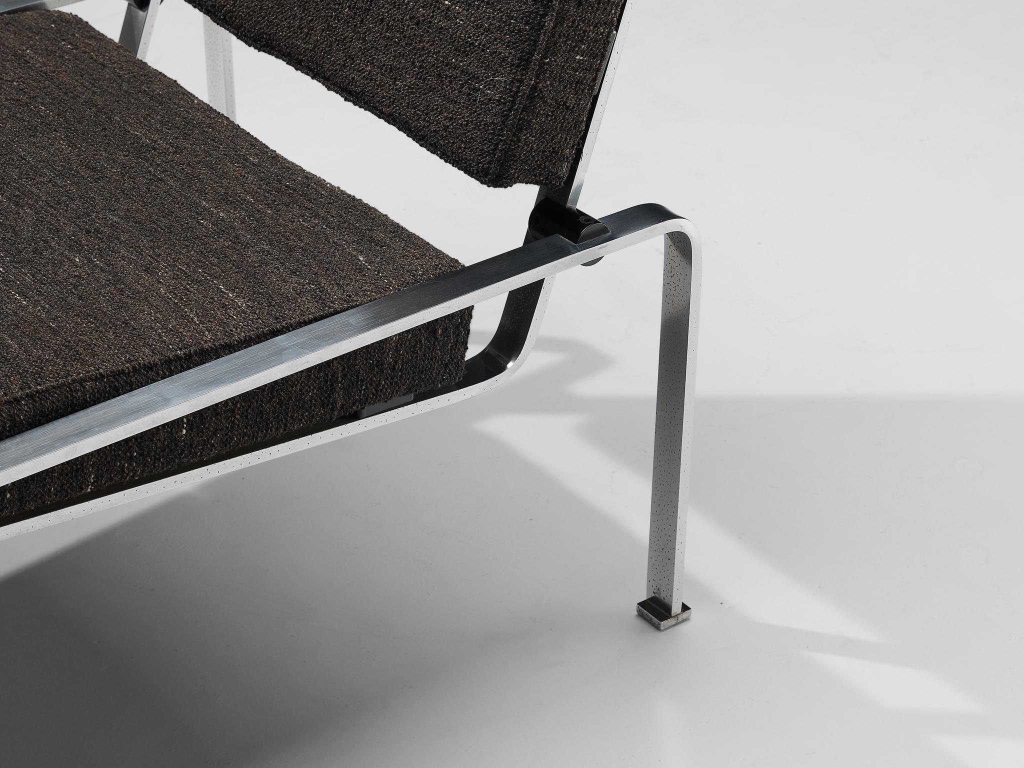 Moderne, elegante Sessel aus verchromtem Stahl  im Angebot 6