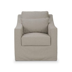 Modern Slip Cover Drehsessel