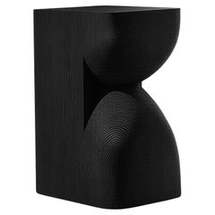 Modern Socle No74 Nightstand, Solid Wood by Joel Escalona