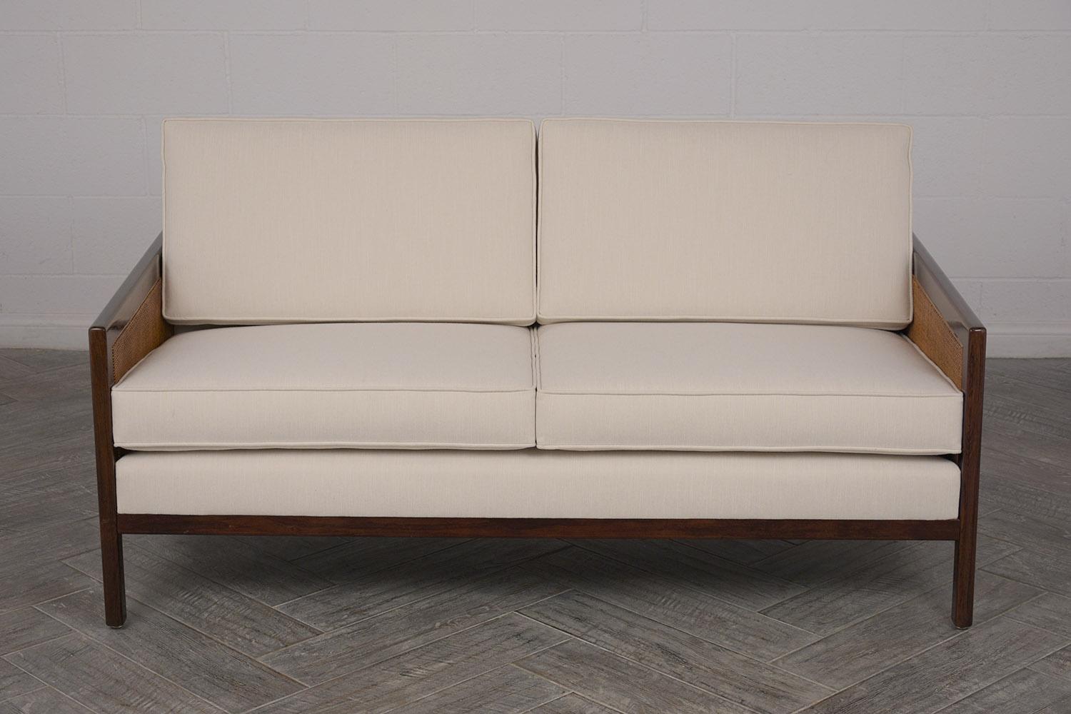 Modern Sofa in the Manner of Edward Wormley In Good Condition In Los Angeles, CA