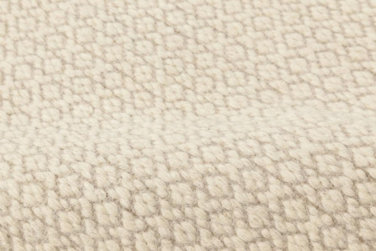 Modern solid beige flat-weave rug by Doris Leslie Blau
Size: 13'0