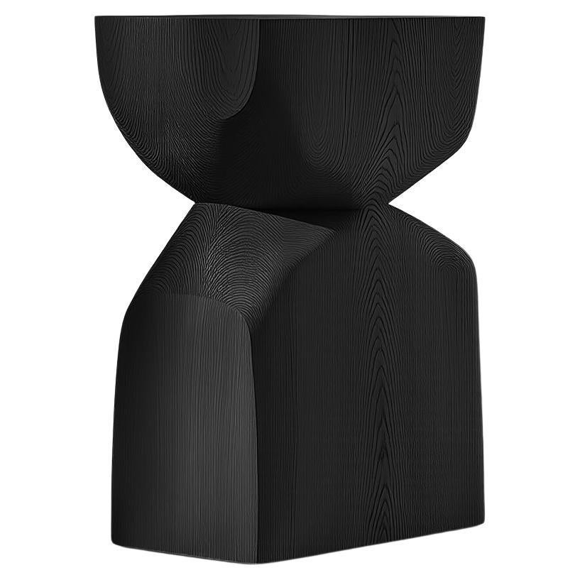 Modern Solid Wood Nightstand Socle No86, Joel Escalona Design