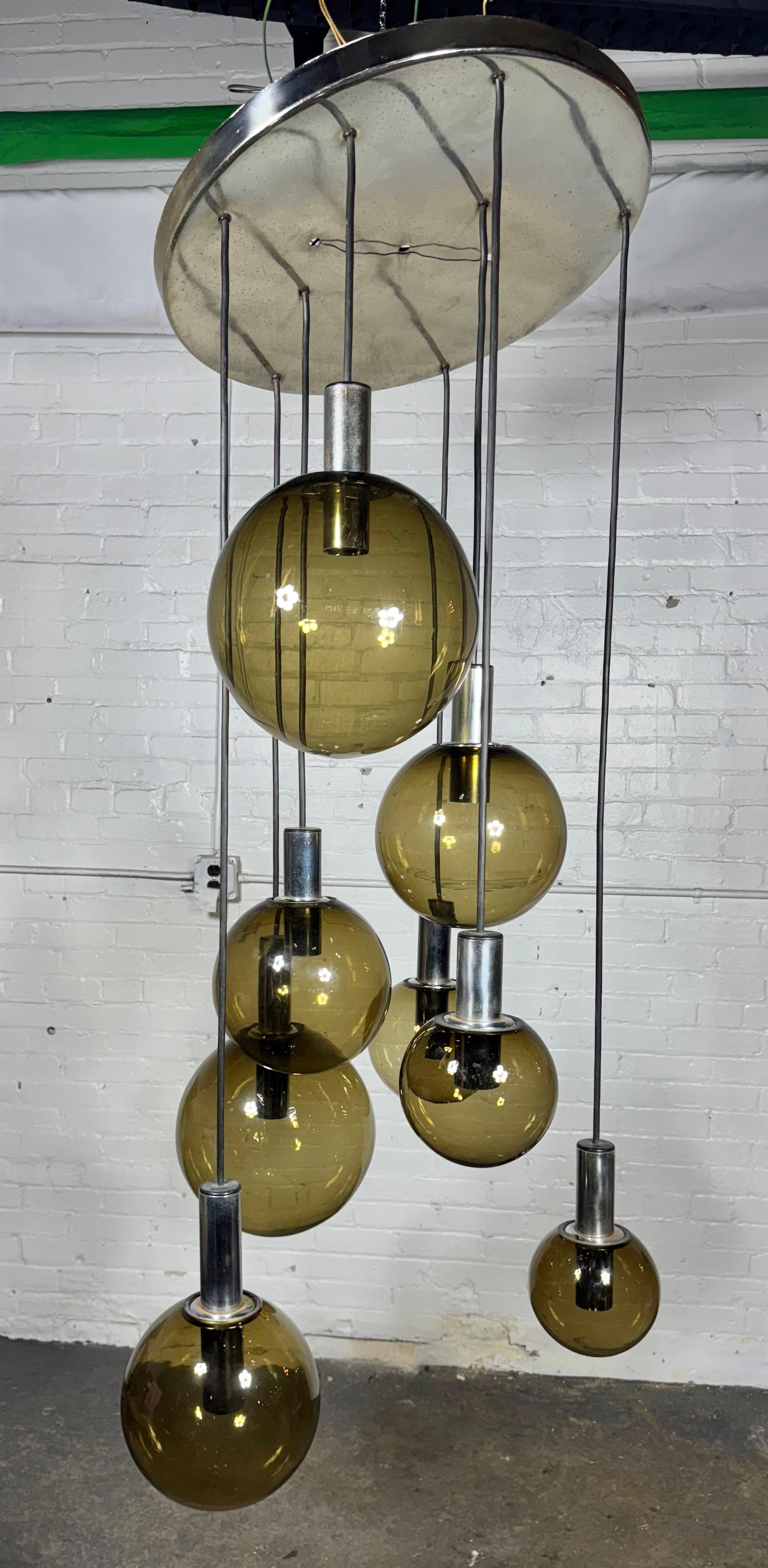 Moderne/Ère spatiale  Lustre ou pendentif 