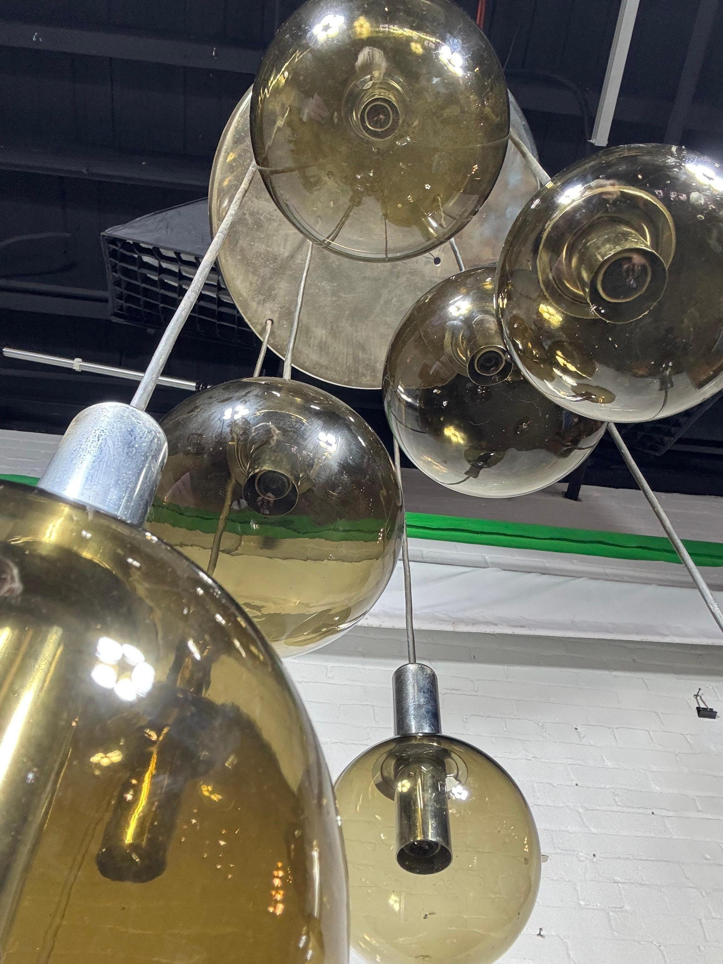 Moderne/Ère spatiale  Lustre ou pendentif 
