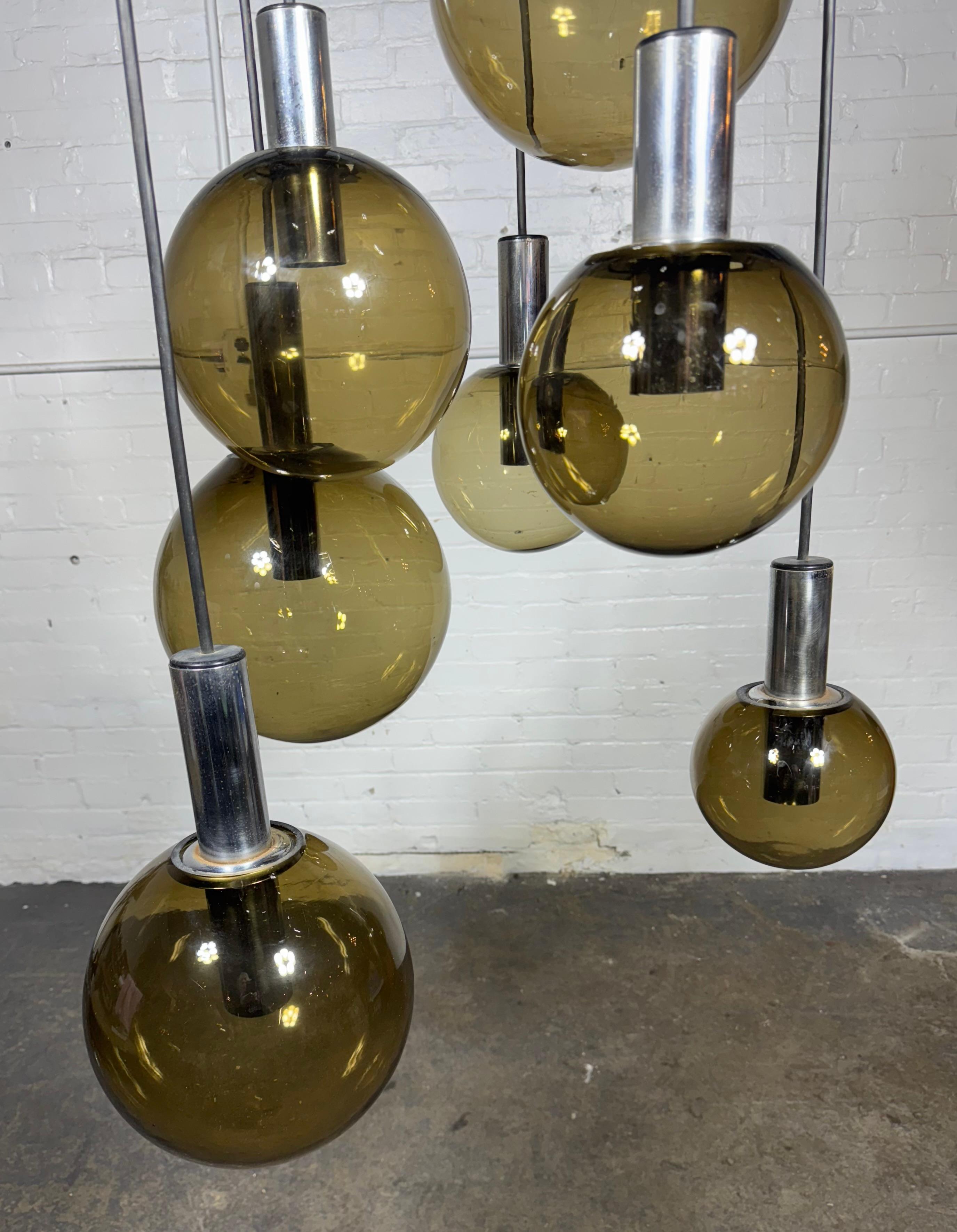 Moderne/Ère spatiale  Lustre ou pendentif 