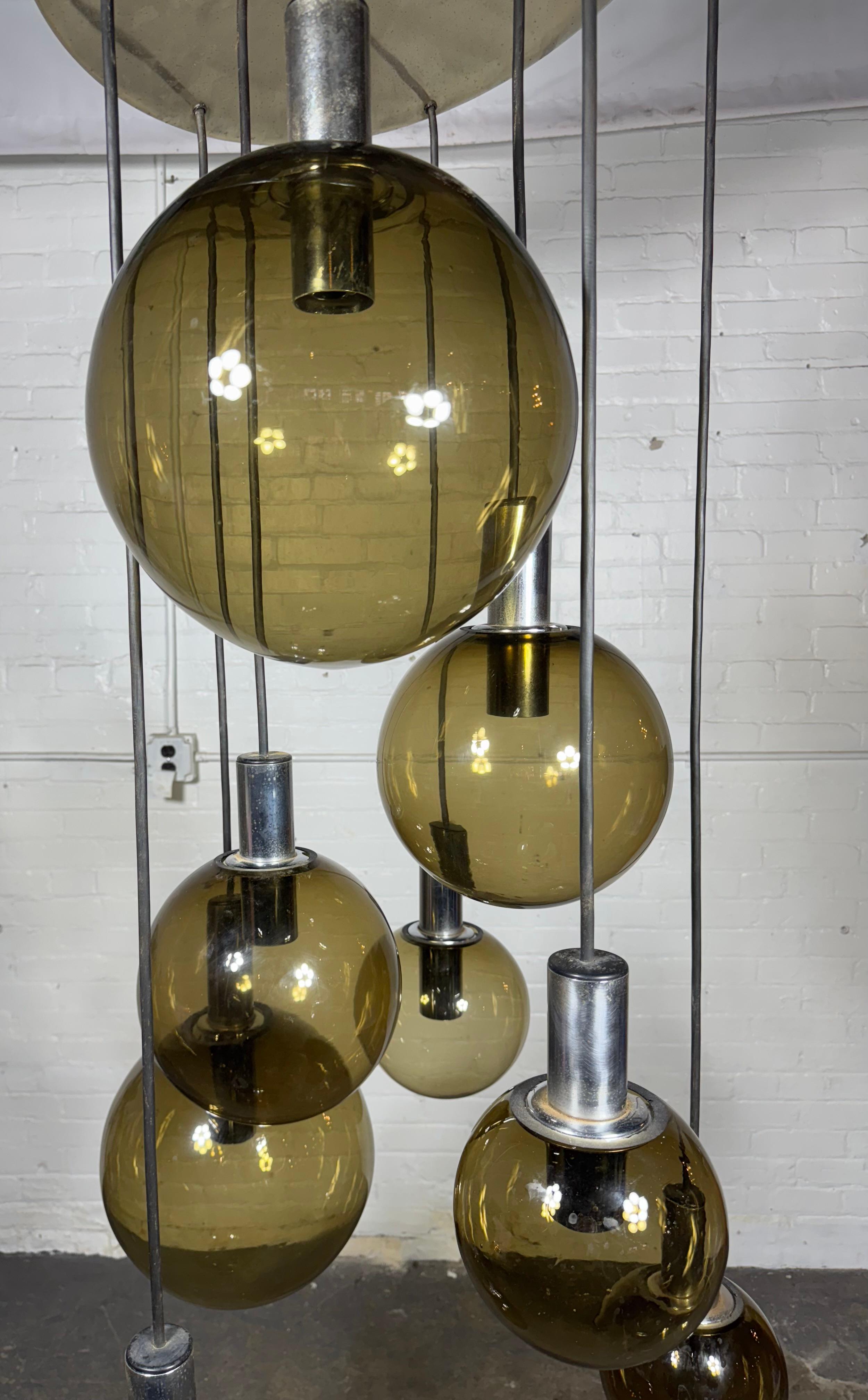 Moderne/Ère spatiale  Lustre ou pendentif 