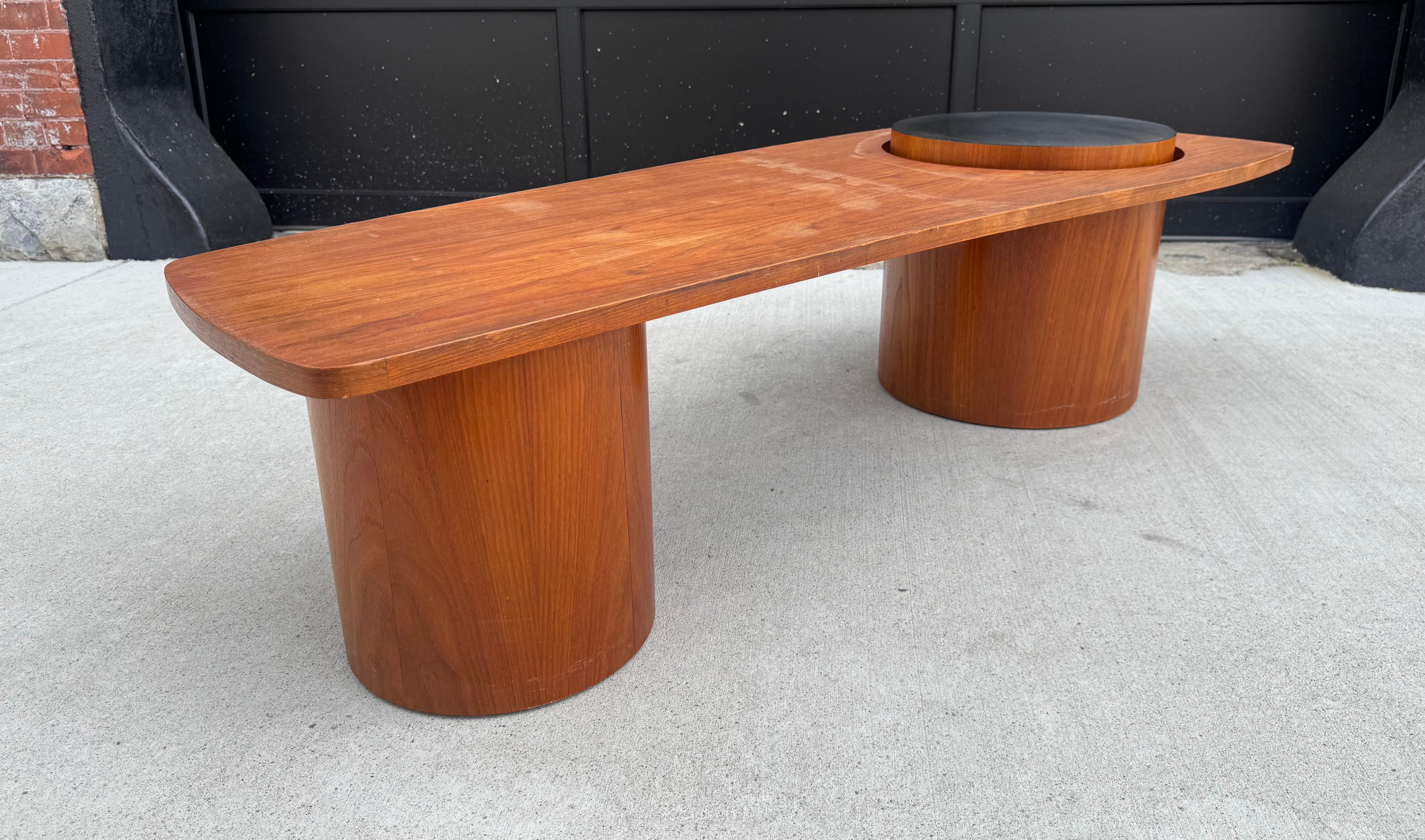 Mid-20th Century Modern/Space Age Teak Coffee Table by Rs Associates, Designed for Expo 1967 For Sale