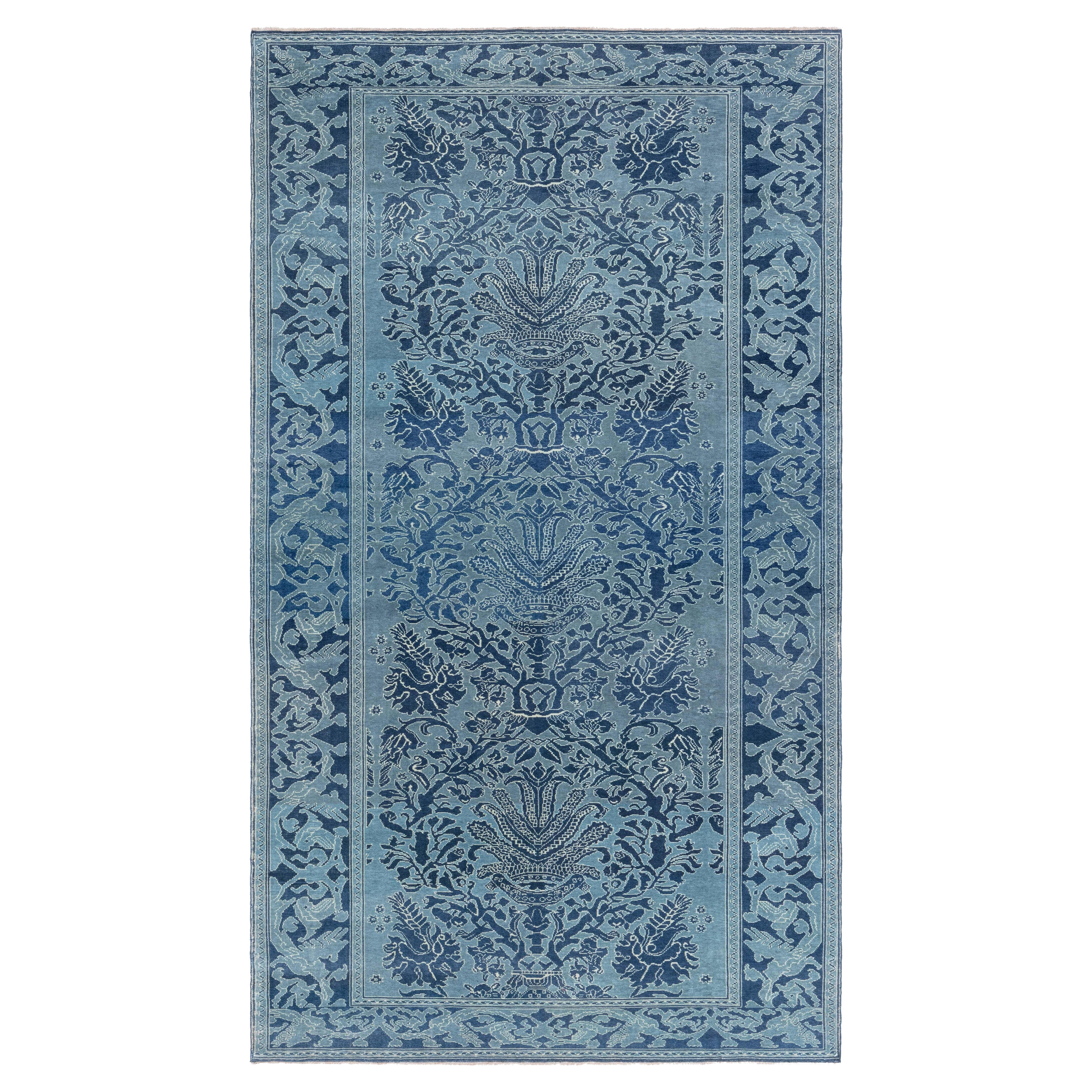 Modern Spanish Design Rug by Doris Leslie Blau For Sale
