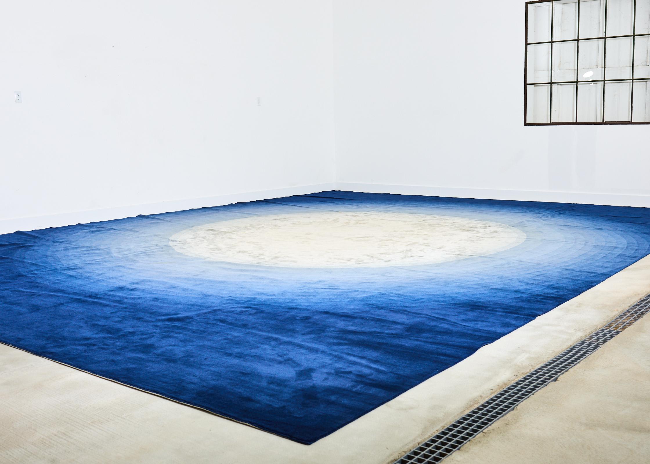 Modernist Spotlight Silk Wool Rug by David Rockwell 18'W x 24.5'L For Sale 11