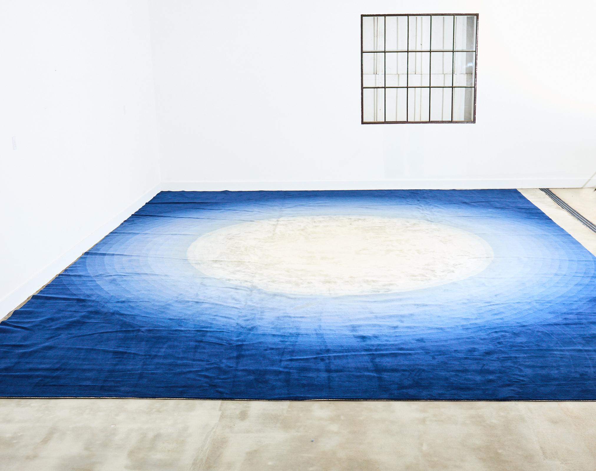 Modernist Spotlight Silk Wool Rug by David Rockwell 18'W x 24.5'L For Sale 14