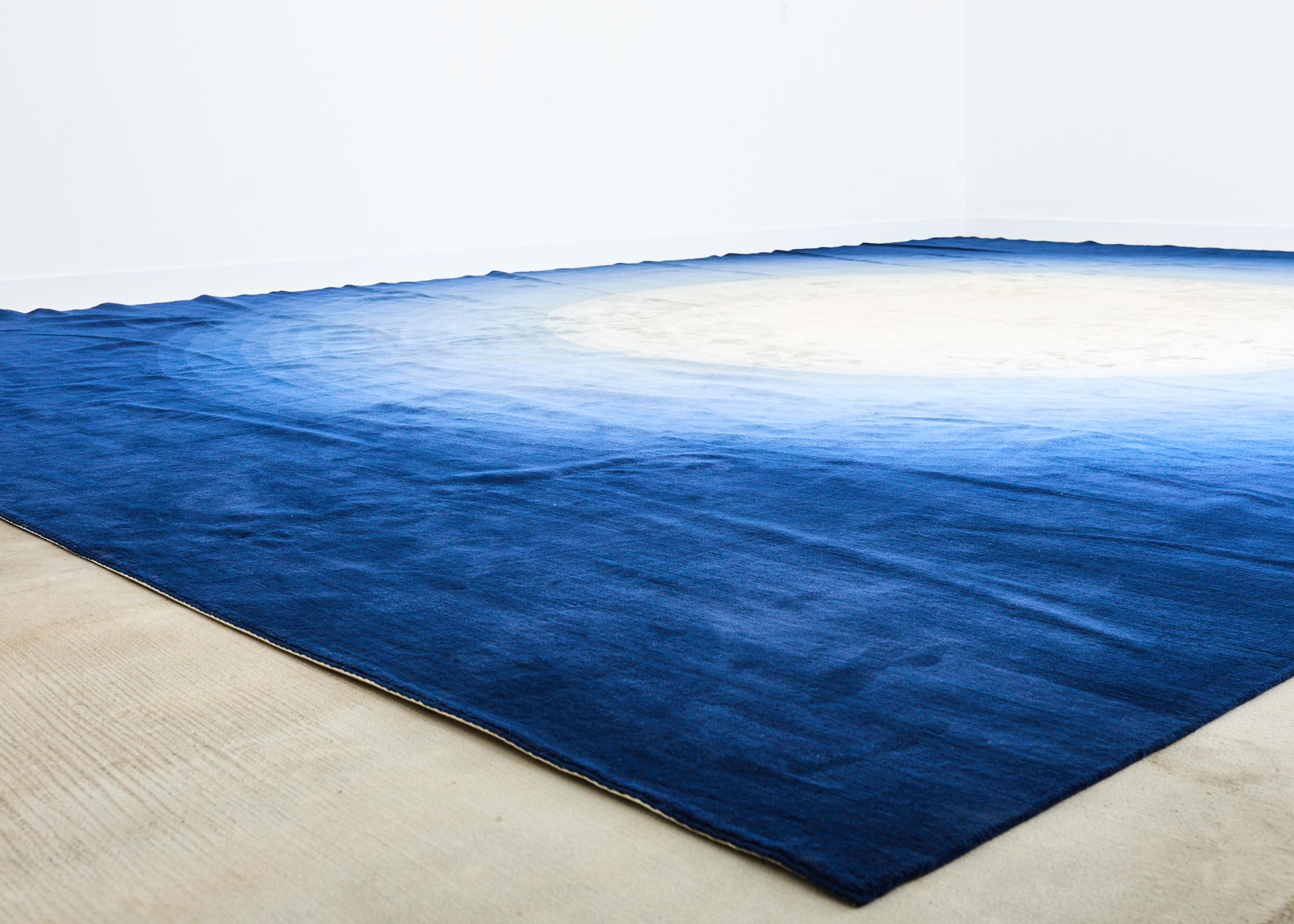 Modernist Spotlight Silk Wool Rug by David Rockwell 18'W x 24.5'L For Sale 1