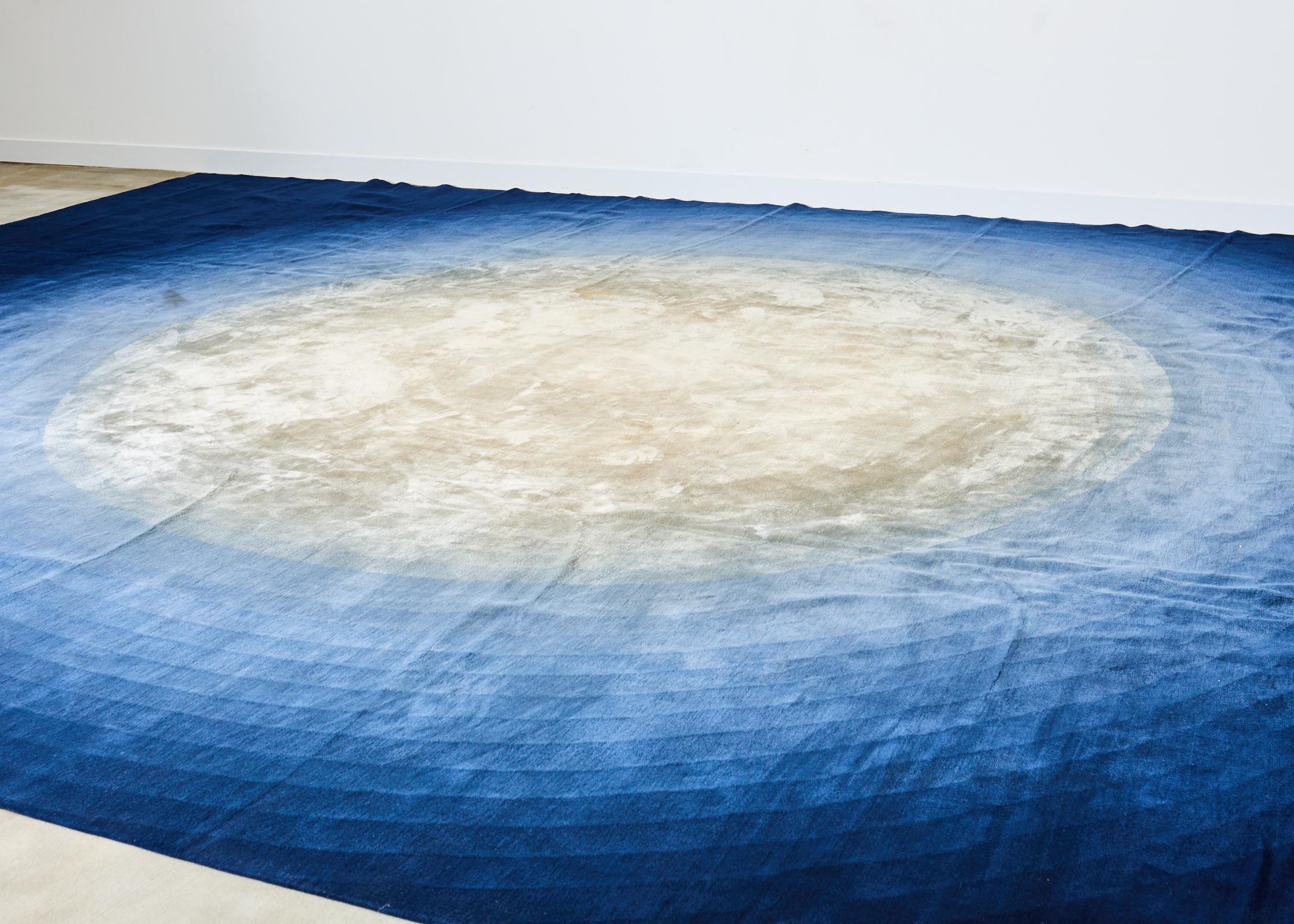 Modernist Spotlight Silk Wool Rug by David Rockwell 18'W x 24.5'L For Sale 3