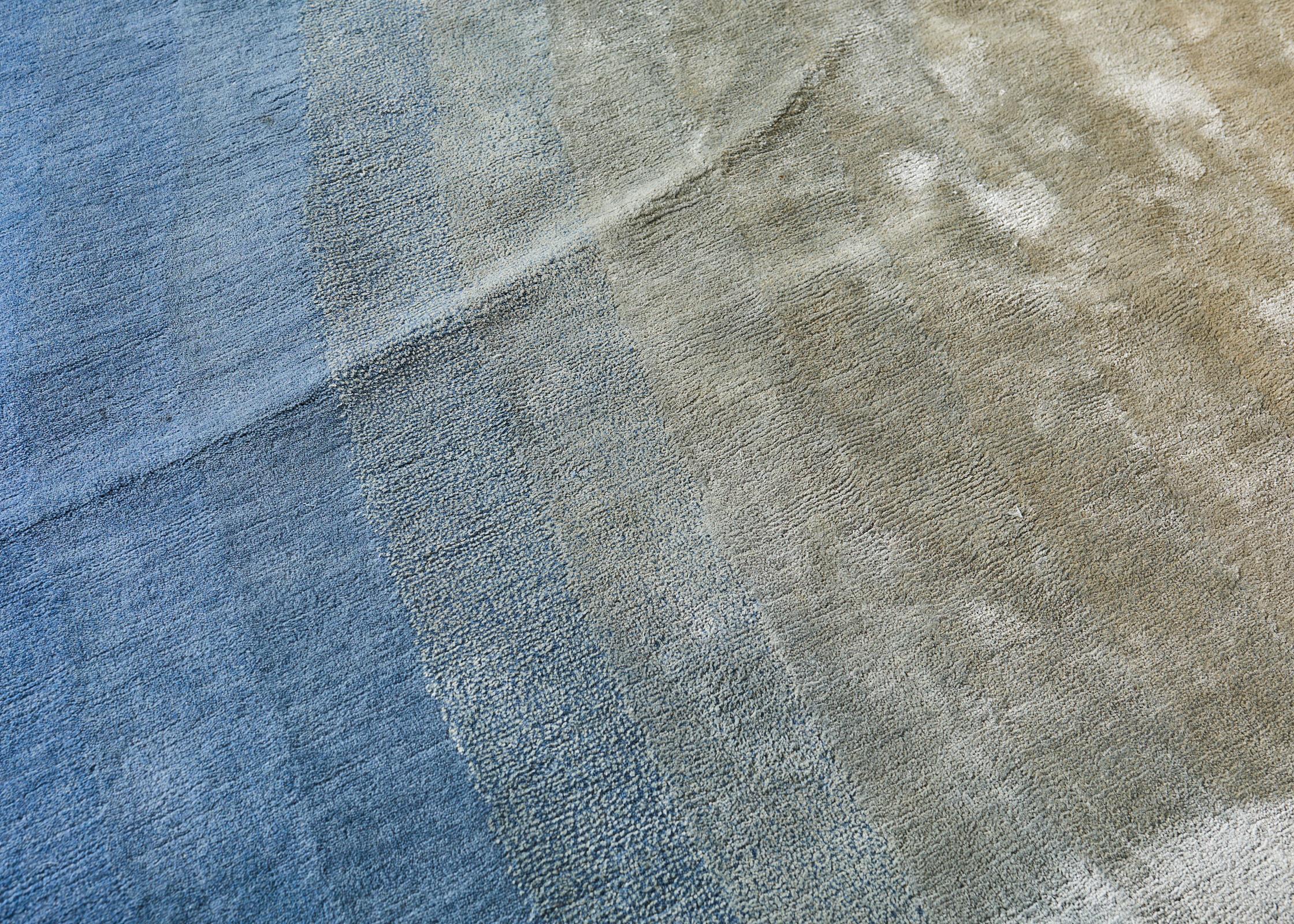 Modernist Spotlight Silk Wool Rug by David Rockwell 18'W x 24.5'L For Sale 4
