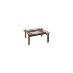 Modern Square Glass Coffee Table