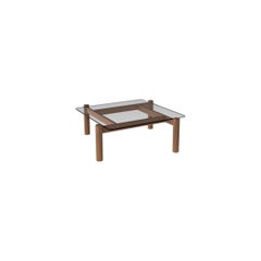 Modern Square Glass Coffee Table