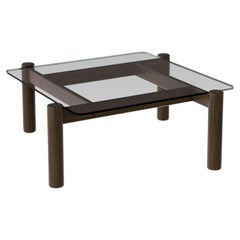 Modern Square Glass Coffee Table