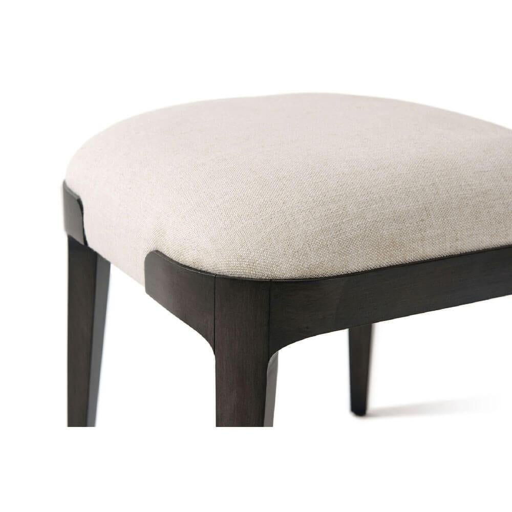 French Modern Square Stool