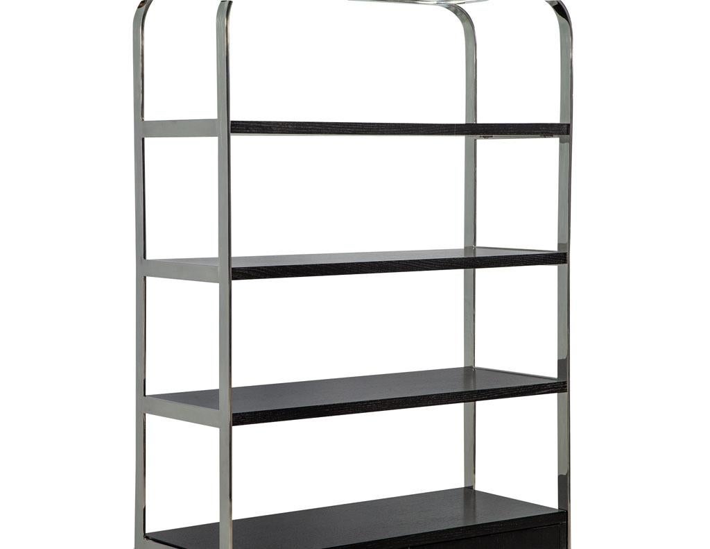 stainless steel etagere