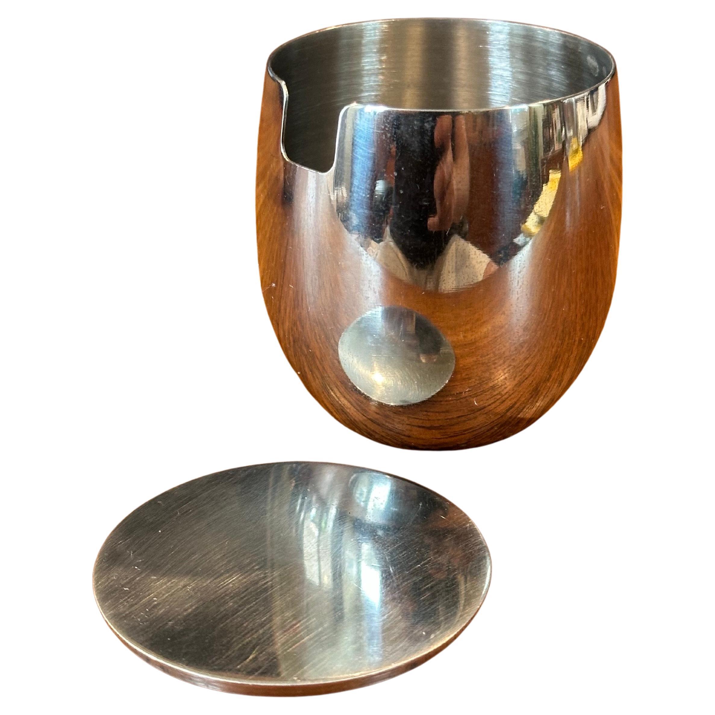 Moderne Service à crème et à sucre moderne en acier inoxydable par Carsten Jorgensen pour Bodum en vente