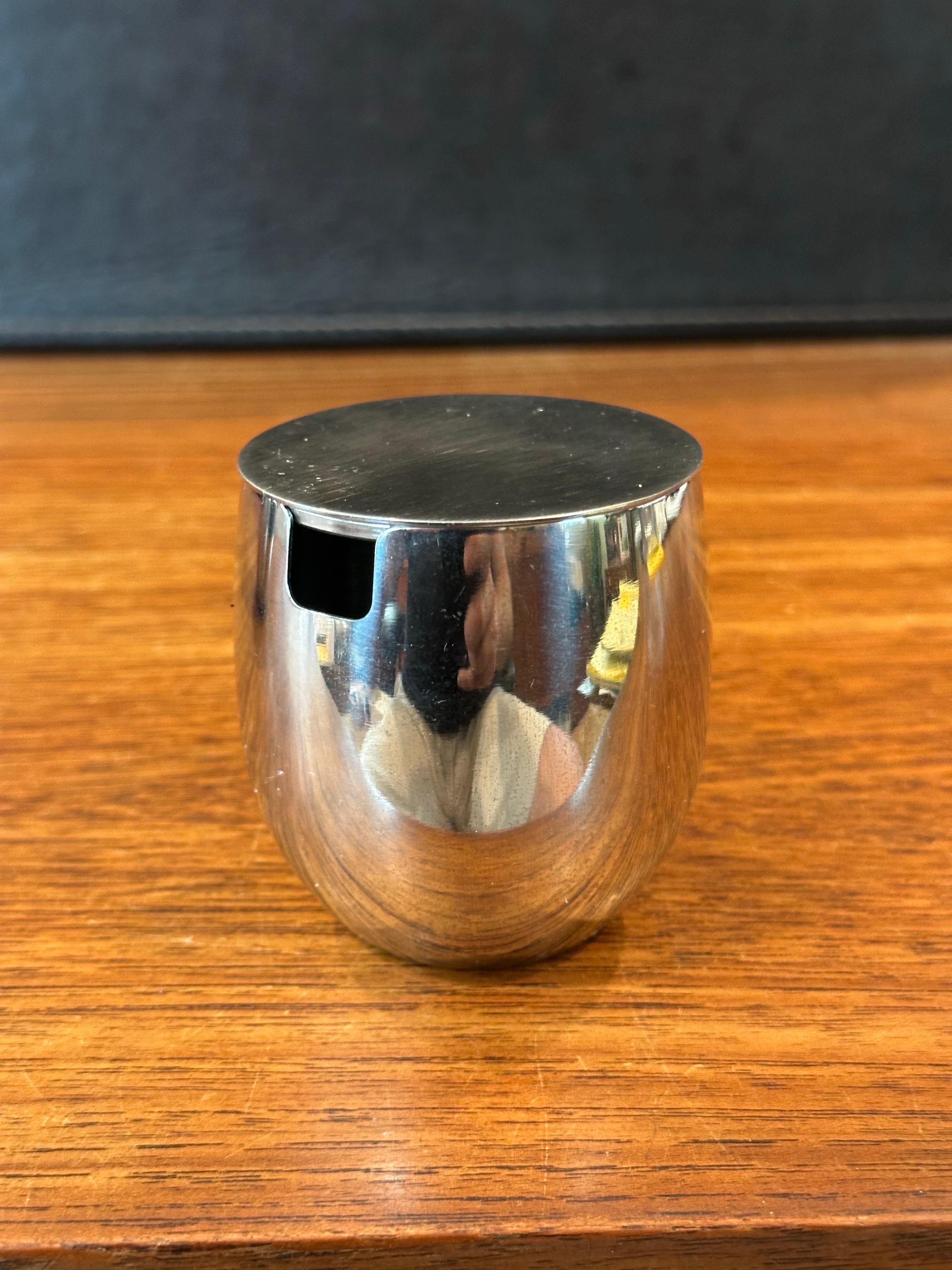 Service à crème et à sucre moderne en acier inoxydable par Carsten Jorgensen pour Bodum en vente 1