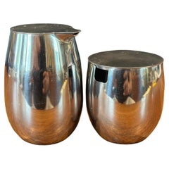 Modern Stainless Steel Cream and Sugar Set by Carsten Jorgensen for Bodum