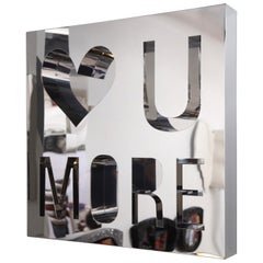 Modern Stainless Steel Minimalist Wall Art