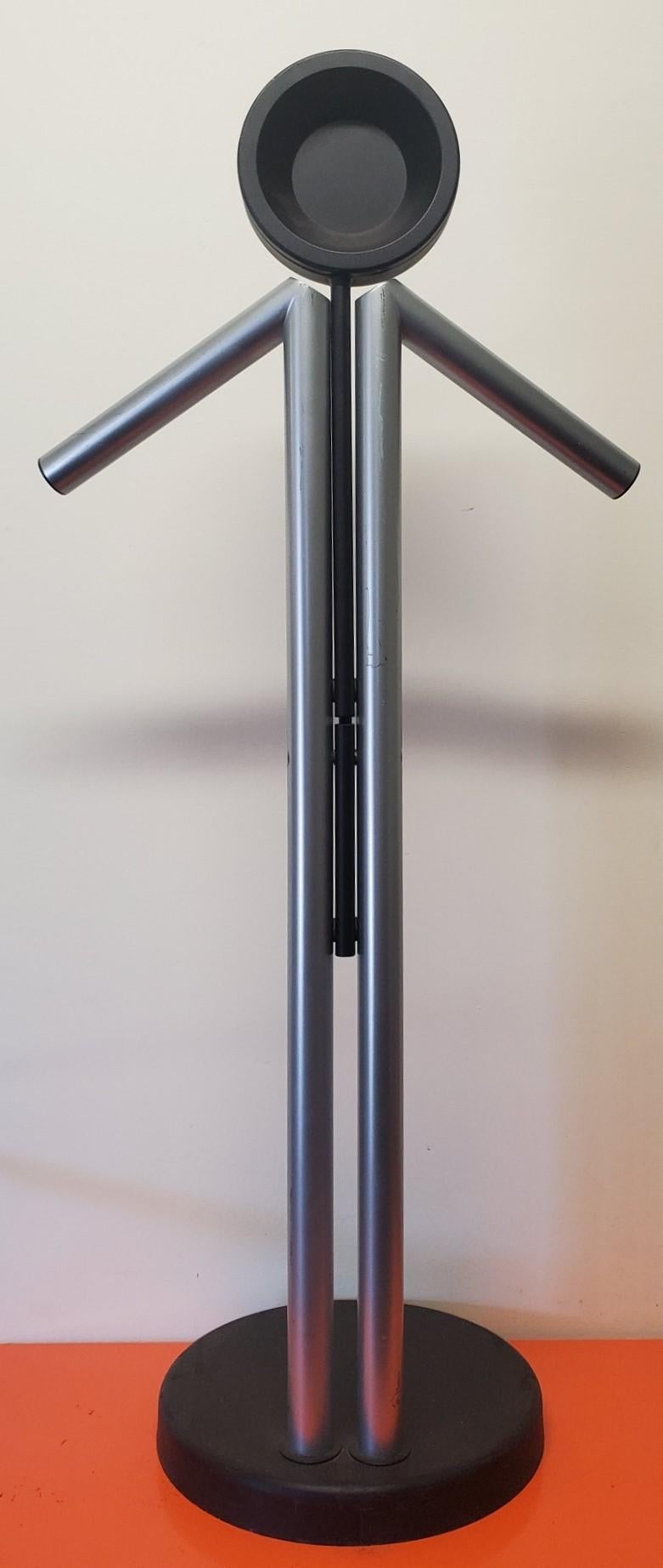 20th Century Modern Standing Hat and Coat Rack For Sale