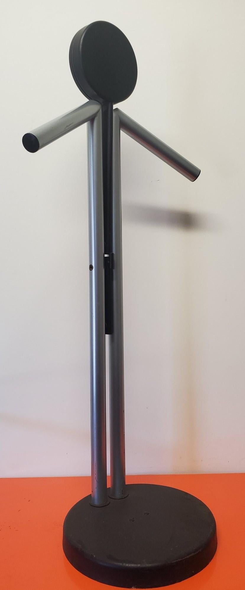 Metal Modern Standing Hat and Coat Rack For Sale