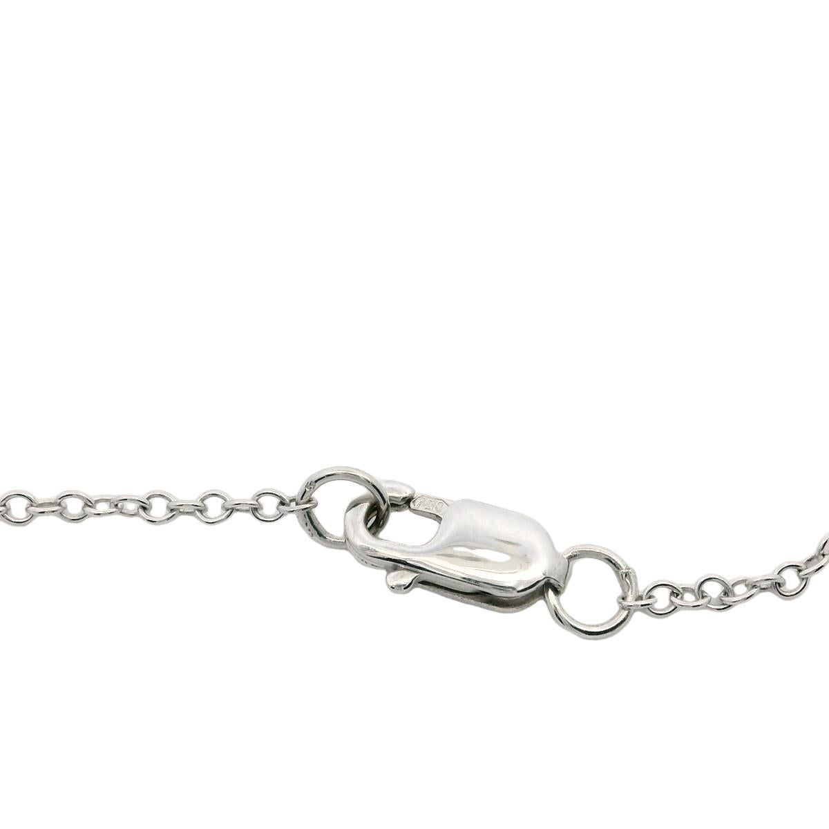 Collana moderna con diamanti a forma di stella marina Ciondolo in oro bianco 14K ~.5ctw Diamonds in vendita 3