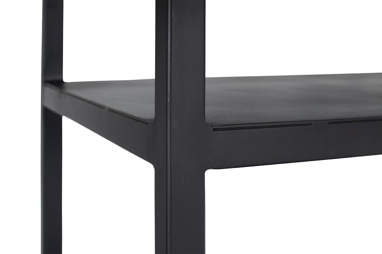 Metal Modern Steel Etagere For Sale